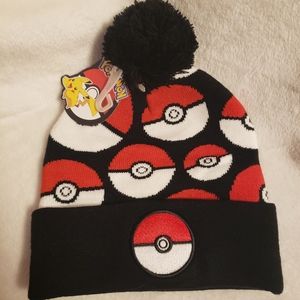 Pokemon Pokeball Hat NWT